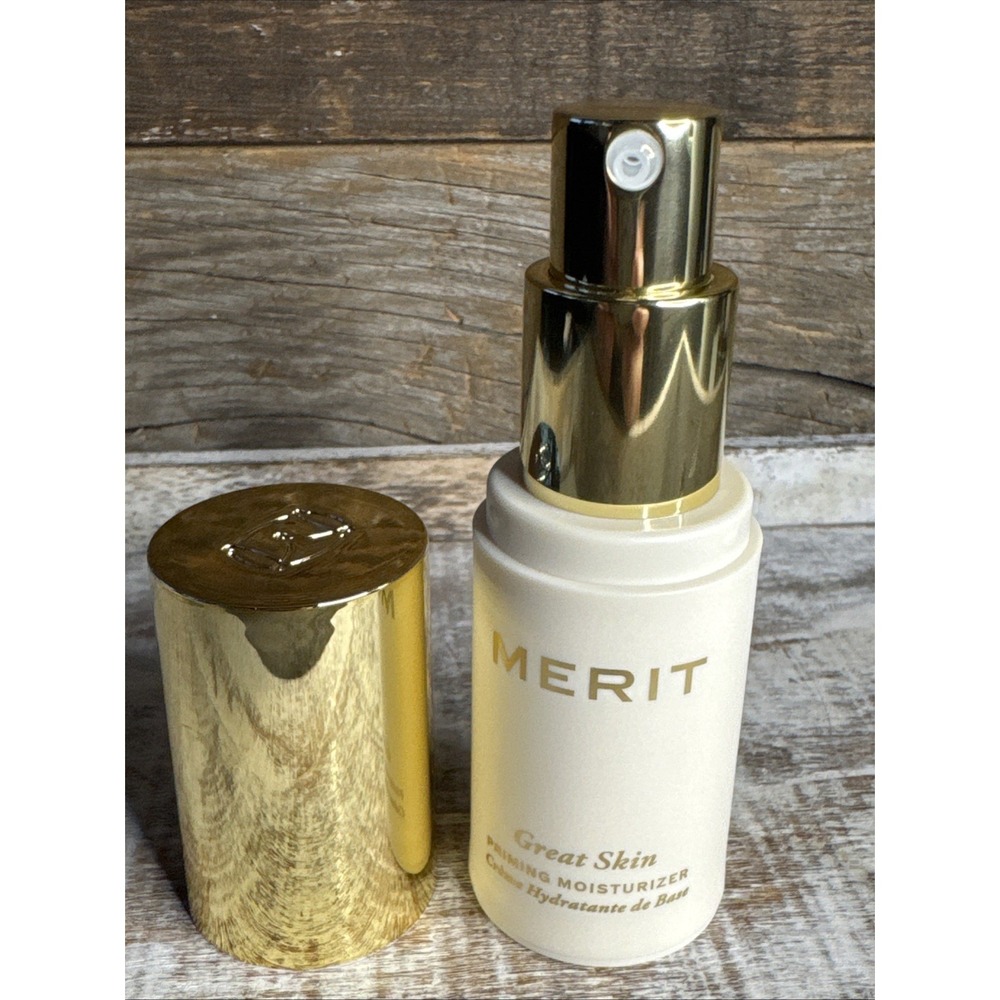 MERIT Great Skin Priming Moisturizer 0.5oz Travel NWOB | MSRP = $20 - Picture 3 of 3